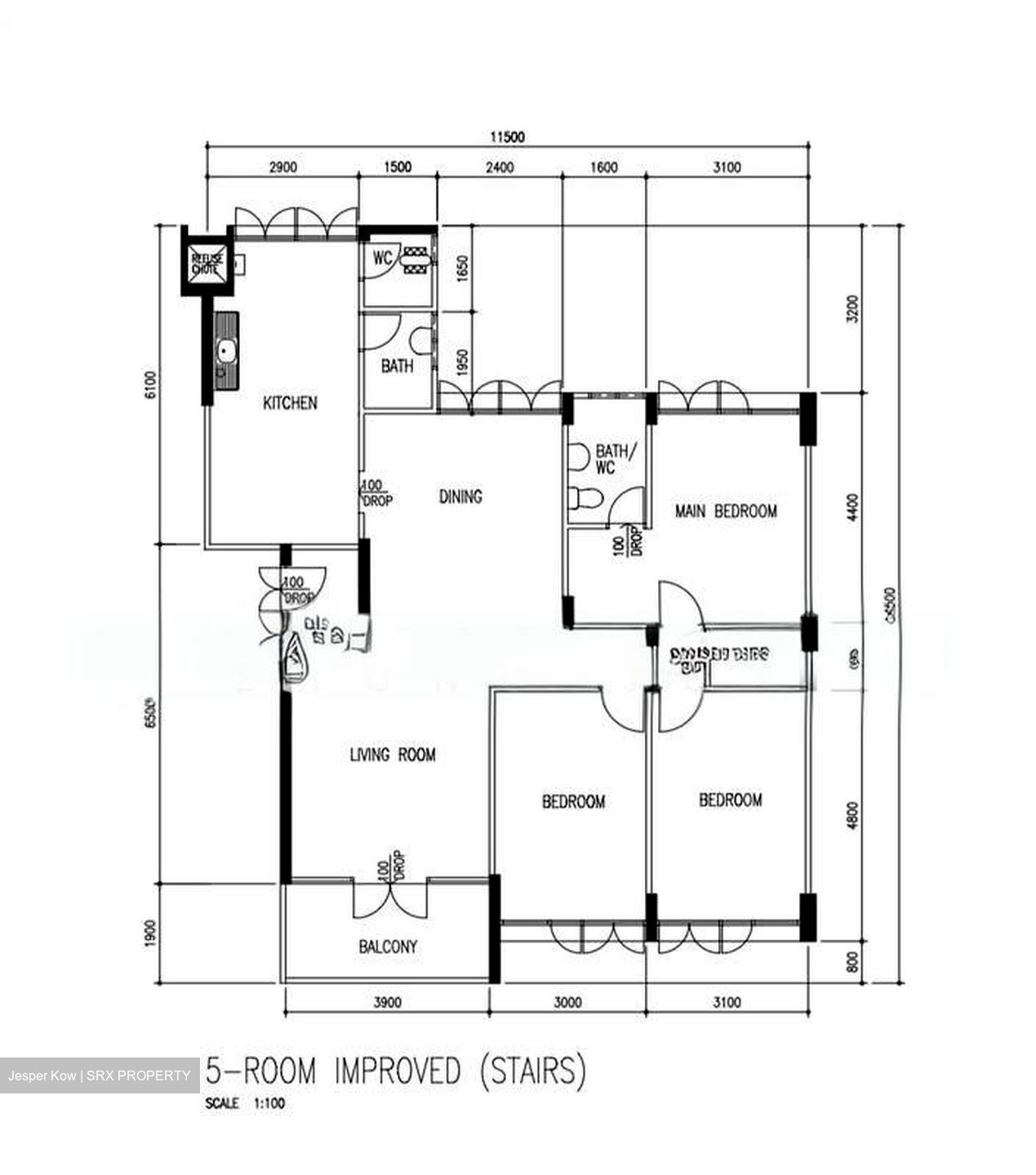 Blk 553 Bedok North Avenue 1 (Bedok), HDB 5 Rooms #552709131